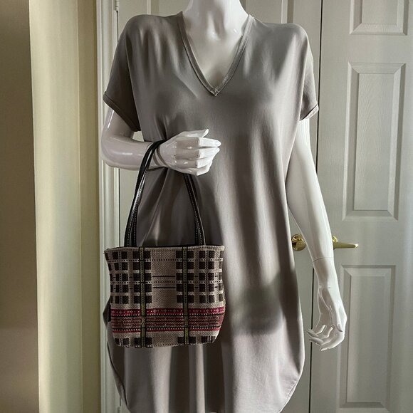 Upholstery/Tapestry Fabric Mini Tote by me*mo - Authentic - Picture 16 of 17